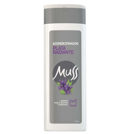 [053440] Acondicionador Muss Plata Radiante 400Ml