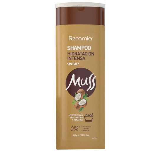 [053448] Shampoo Muss Hidratación Intensa 400Ml