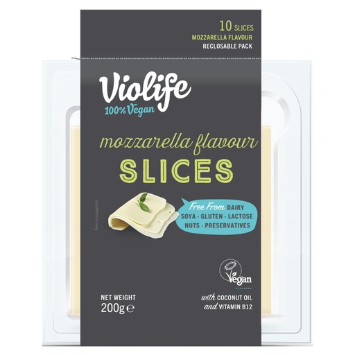[053465] Queso Vegano Violife Mozzarella Tajado 200Gr