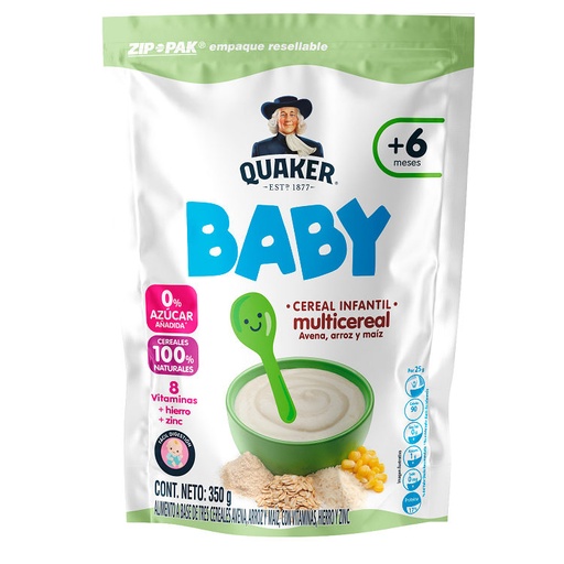 [053518] Multicereal Baby Quaker  350Gr