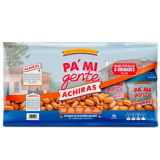 [053525] Achiras Pa´mi Gente 6 Unidades 150Gr