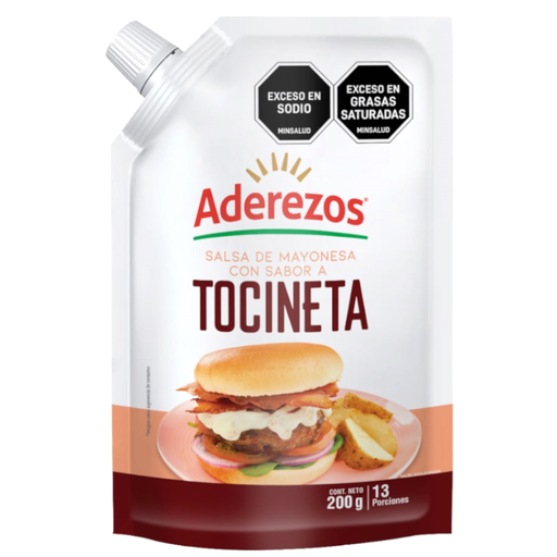[053534] Salsa Mayonesa Con Sabor A Tocineta Aderezos 200Gr