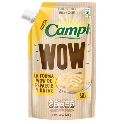 [053555] Esparcible Campi Wow Doypak Con Sal 220Gr