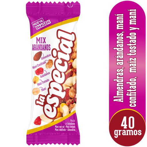 [053562] Maní La Especial Mix Arándanos 40Gr