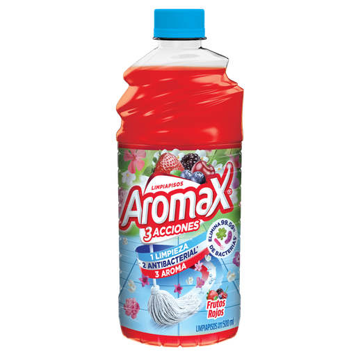 [053574] Limpia Pisos Aromax 3 Acciones Frutos Rojos 500Ml