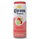Bebida Gasificada con Alcohol Corona Tropical Limón Y Frutos Rojo 355Ml