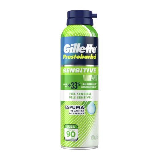 [053645] Espuma Afeitar Gillette Sensitive 150Gr
