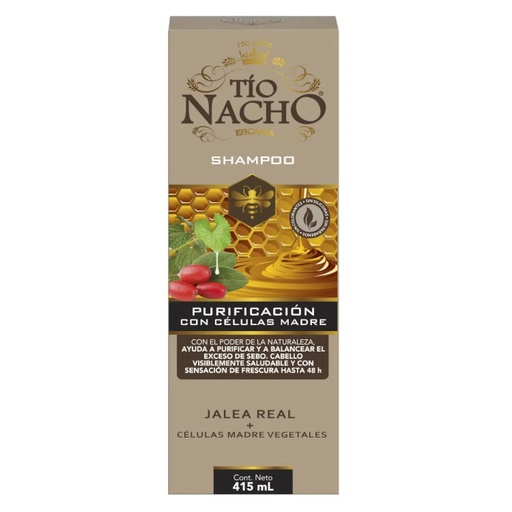[053710] Shampoo Tío Nacho Células Madre 415Ml
