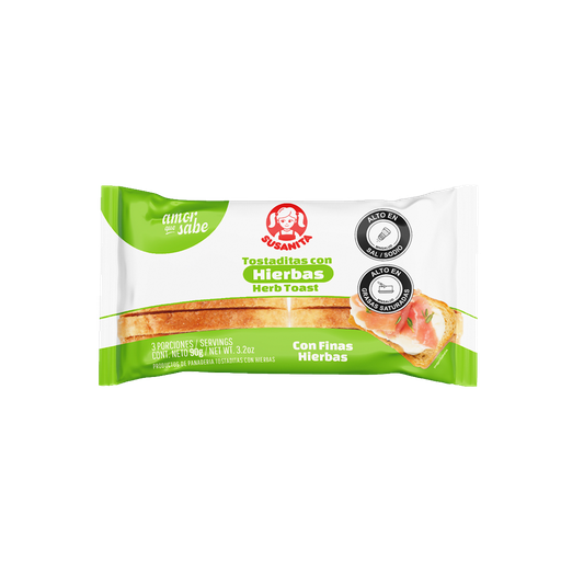 [053716] Tostaditas Finas Hierbas Susanita 90Gr