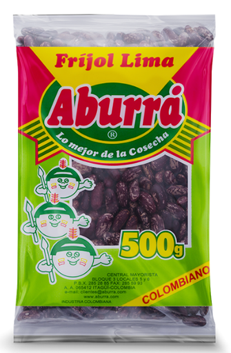 [053736] Frijol Lima Aburra 500Gr