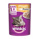 Fillets Pollo Whiskas Adulto  85Gr