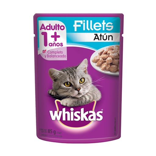 [053740] Fillets Atún Whiskas Adulto  85Gr