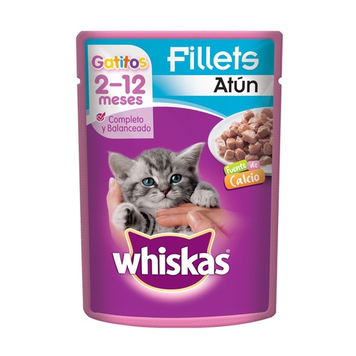 [053743] Fillets Atún Whiskas Gatitos  85Gr