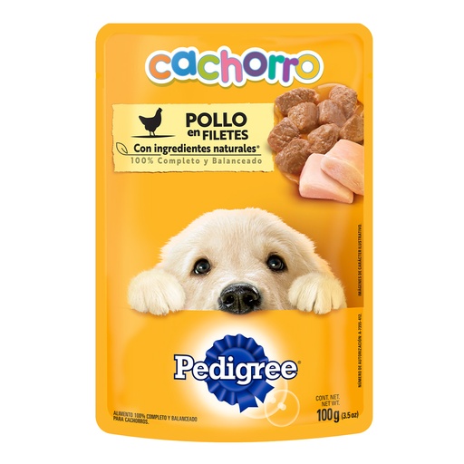[053747] Filete Pollo Cachorros Pedigree 100Gr