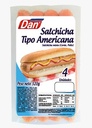 Salchicha Tipo Americana Dan 4 Unidades 320Gr