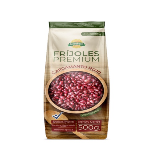 [053867] Frijol Premium Cargamanto Rojo Granipack 500Gr