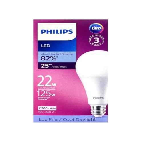 [053887] Bombillo Philips Led Buld 22W