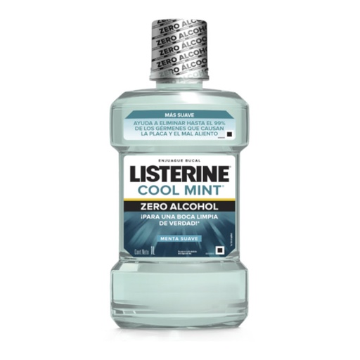 [053892] Enjuague Bucal Listerine Cool Mint ZeroAlcohol 1000Ml