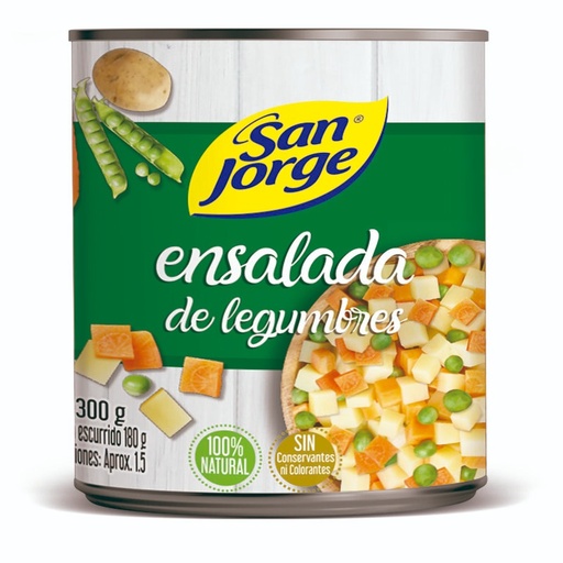 [053910] Ensalada De Legumbres San Jorge Lata 300Gr