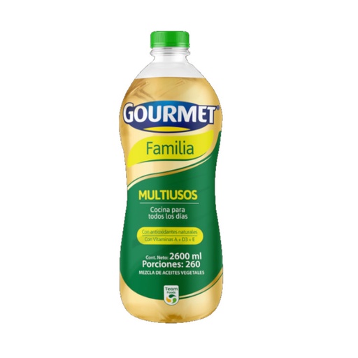 [053921] Aceite Gourmet Familia Multiusos 2600Ml