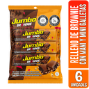 Chocolatina Jumbo Brownie 6 Unidades 210Gr