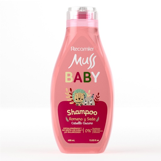 [053932] Shampoo Muss Baby  Romero y Seda 400Ml