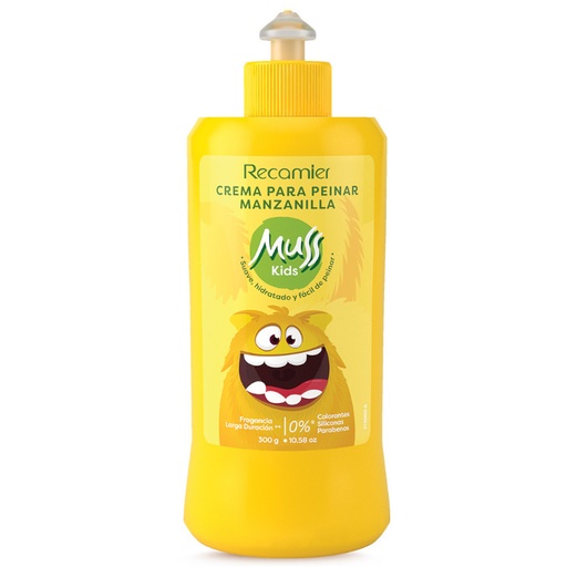 [053938] Crema De Peinar Muss Kids Manzanilla 300Ml