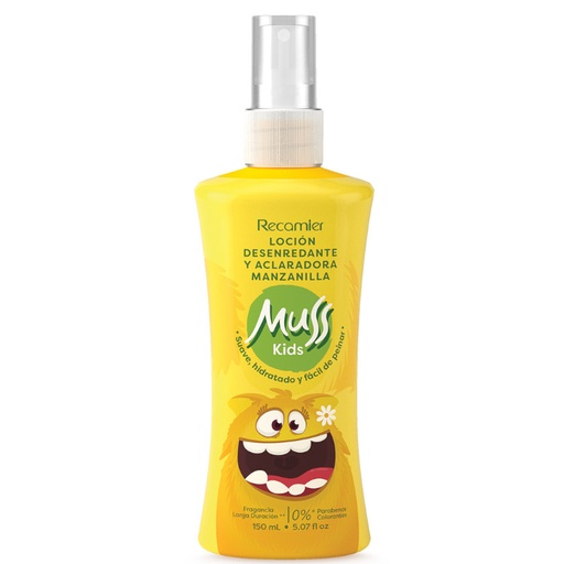 [053939] Loción Muss Kids Desenredante Manzanilla 150Ml