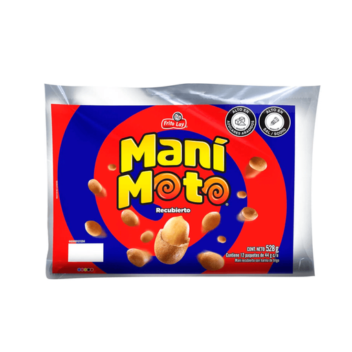 [053947] Maní Moto 12 Unidades 44Gr Cada Uno