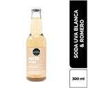 Hatsu Soda Botella Uva Blanca Y Romero 300Ml