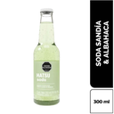 Hatsu Soda Botella Sandia Albahaca 300Ml