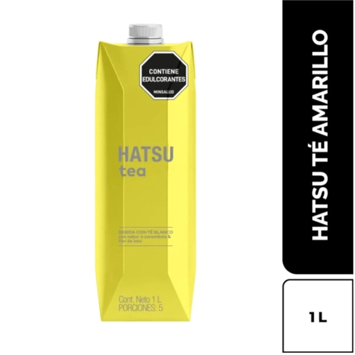 [053994] Hatsu Té Carambolo Y Flor De Loto Tétrapak Sin Azúcar Y Sin Calorías 1000ML