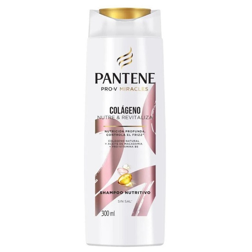 [053996] Shampoo Pantene Colageno Nutre Y Revitaliza 300Ml