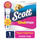 Papel Higiénico Scott Rindemax Doble Hoja 1 Unidad