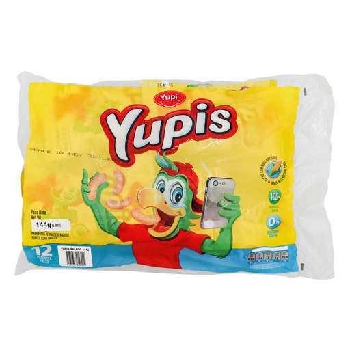 [054008] Yupis Salados 12 Unidades 144Gr