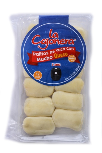 [054023] Palitos de Yuca queso La Cajonera 12 Unidades 300Gr