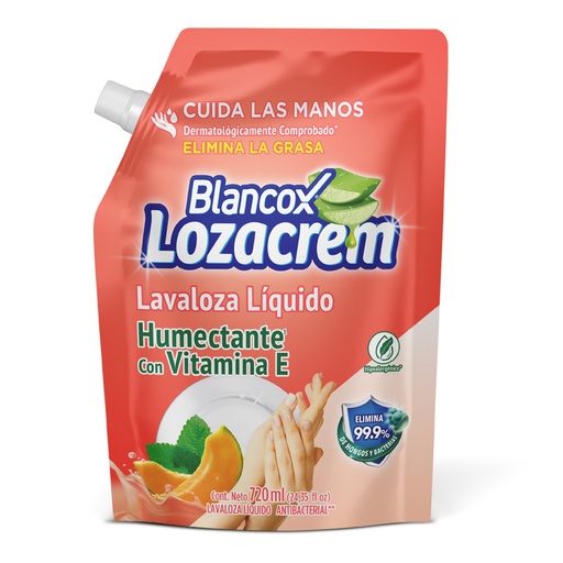[054028] Loza Crem Líquido Humectante Con Vita E 720Ml 