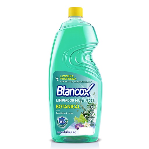 [054031] Limpiador Líquido Multiusos Blancox Botanical 1800Ml