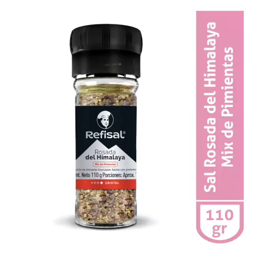 [054032] Sal Rosada Himalaya Refisal Mix De Pimientas 110Gr