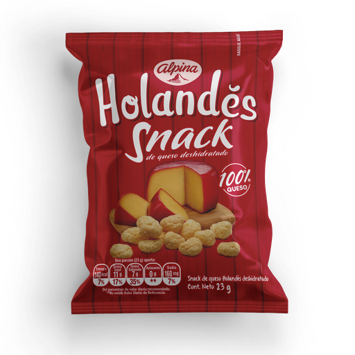 [054043] Snack Alpina Queso Holandés 23Gr 