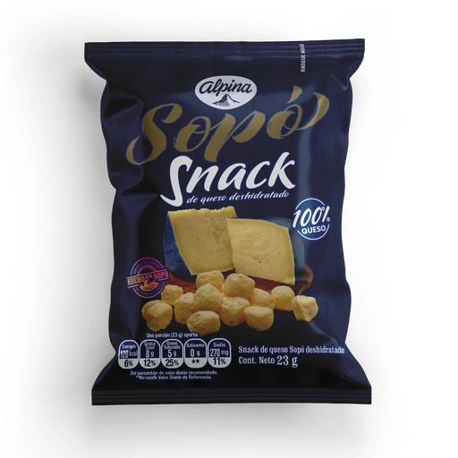 [054045] Snack Alpina Queso Sopo 23Gr