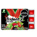 Trident X Splash Frutilla Limón  171Gr