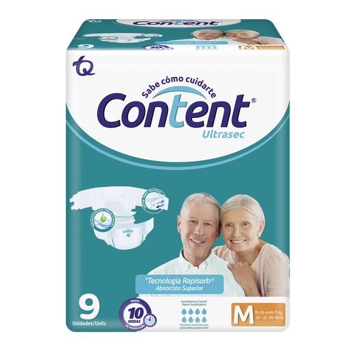 [054056] Content Ultrasec M 9 Unidades