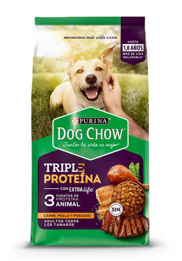 [054058] Dog Chow Adulto Triple Proteína  2000Gr