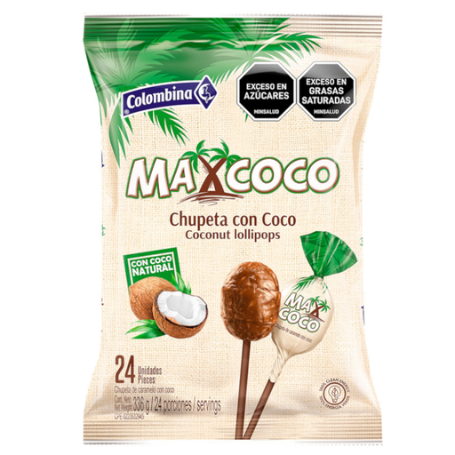 [054072] Chupeta Max Coco 24 Unidades 336Gr