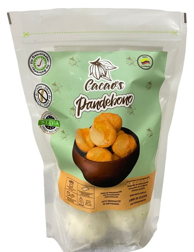 [054084] Pandebono Con Chía Cacaos 400Gr 8 Unidades
