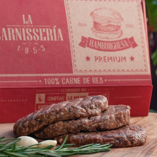 [801244] Hamburguesas Premium Caja 4 Unidades  