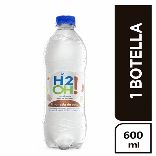 [054136] Agua H2oH Limonada De Coco Pet 600Ml