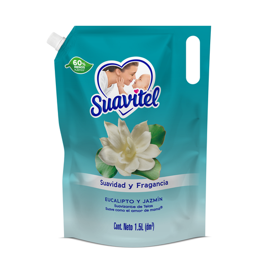 [054155] Suavitel Eucalipto Y Jazmín Doypak 1500Ml