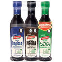 Salsa Inglesa Y Negra La Constancia 164Ml Cada Una Gratis Soya 164Ml